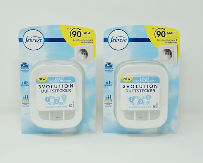 2x Febreze 3 Volution Duftstecker leer NEU OVP weiß Stecker Steckdose Raumduft