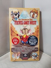 An American Tail Fievel Goes West VHS Tape 1991 NEW, Sealed