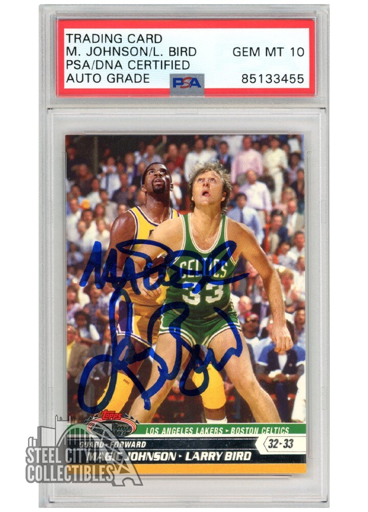 【専用】 Larry Bird Magic Johnson AUTO Larry Bird Magic Johnson Signed 2013-14 Panini Gold Standard
