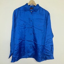 Vintage 1990  s Jordache Button Up, Womens Polyester, Deadstock NWT, Size L