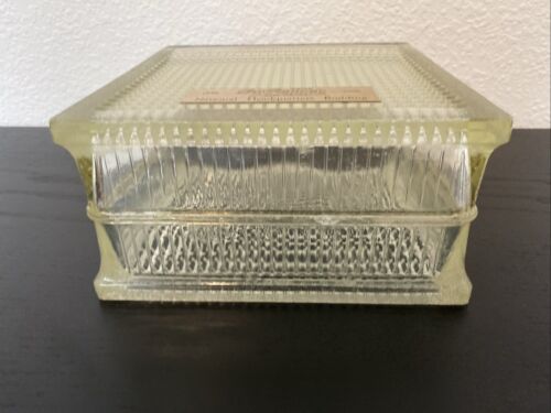 VTG 1948 Dr Pepper Headquarters Building Glass Construction Block Soda Pop RARE2 - Picture 16 of 19