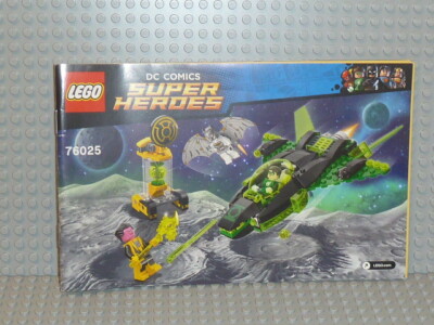 LEGO  Super Heroes Bauanleitung 76025 Green Lantern vs. Sinestro B5667