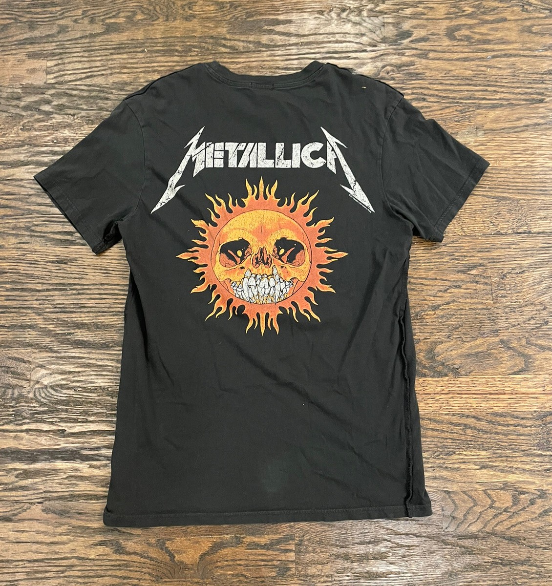 Metallica Sun Shirt Metallica Pushead Sun T-Shirt 2XL