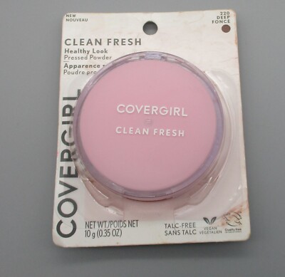 CoverGirl~Deep (220) Clean Fresh Healthy Look Pressed Powder