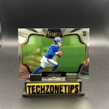 2025 Panini Select Football Jaxson Dart RC Rookie #493 Field Level Base Giants