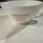 Vintage Federal Glass Advertising Batter Bowl ~ Garvin Oil & Gas Remsen, IA