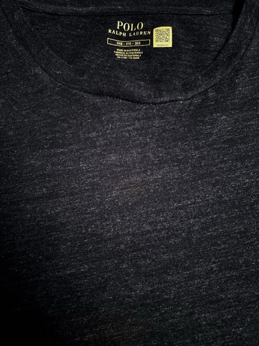 POLO Ralph Lauren short sleeve black cotton polo shirt men's size 3XB - Picture 3 of 4