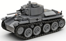 Buildarmy WW2 German Panzer 38t Tank Brick Model Building Block 435pcs