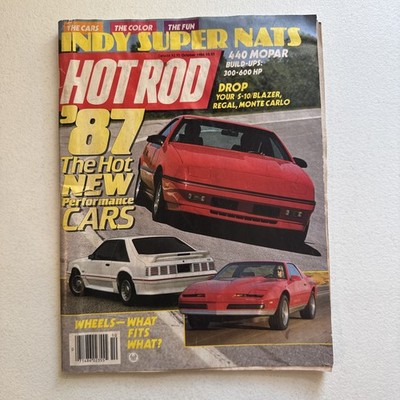 Hot Rod Magazine October 1986 Volume 30 No. 10 Vintage