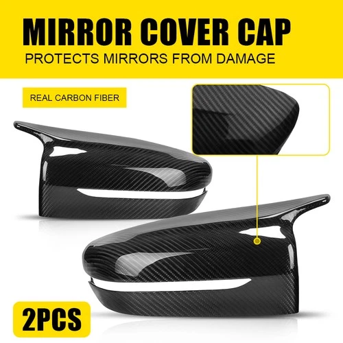 For BMW G20 G21 G22 G30 G11 2016-on Real Carbon Fiber Side View Mirror Cover Cap
