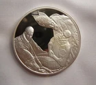 100 Greatest Masterpieces 65g Sterling Silver  J Pinches- Burial Orgaz El Greco