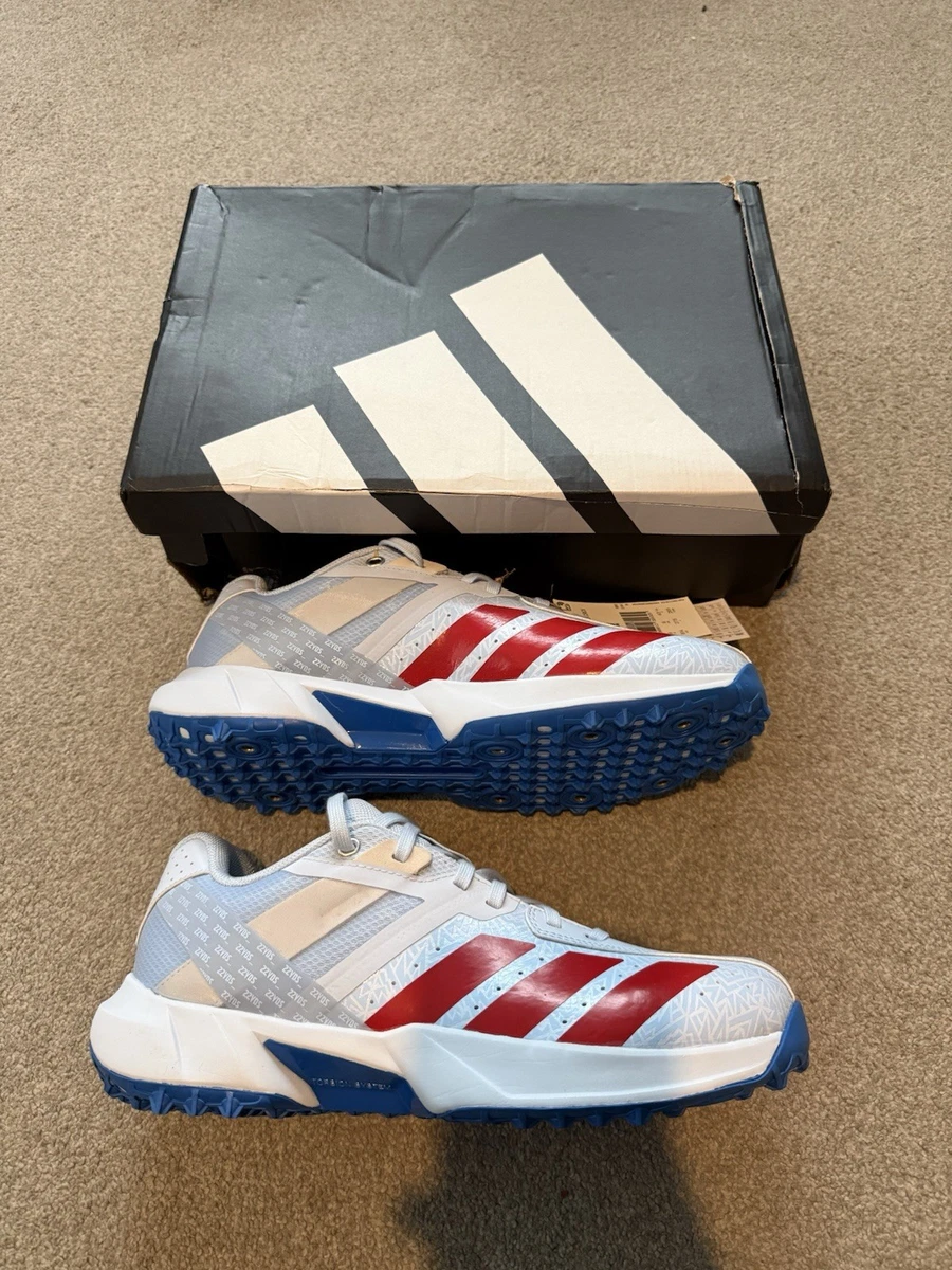 adidas gazelle silver green womens Adidas 22YDS (White) Spikeless Cricket Shoe 2026  Eagle Rise Sports