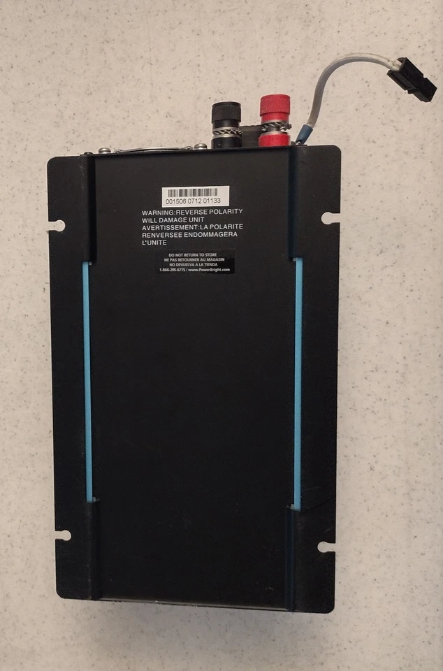 Power Bright 12V DC To 110V AC Power Inverter, 900 Watt - Image 4 of 4