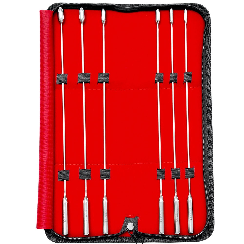 Rosebud Urethral Sounds Kit, High-Quality 316L Surgical Steel