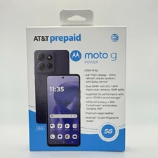 AT&T Prepaid Motorola 2025 Moto G Power 5G (128GB) NEW