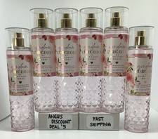Bath And Body Works GINGHAM GORGEOUS Fine Fragrance Mist Body 8oz, "6 BOTTLES"