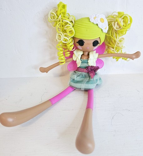 Lalaloopsy Girls Pix E Flutters Fashion Doll Original Outfit Wings Neon Green - Picture 7 of 9