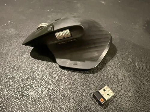 Logitech MX MASTER 3 MR0077 Wireless/Wired Bluetooth Mouse Used