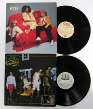 FREESTYLE & STYLE Lot of 2 LP's Sweden early 1980's Pop Near-MINT Abba Roxette