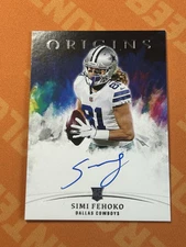 2021 Panini Origins - Rookie Autographs Simi Fehoko #RA-SF (AU, RC)