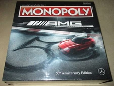 Monopoly AMG Mercedes-Benz 50th Anniversary Property Trading Board Game - Sealed