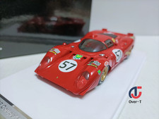 1:43 Tecnomodel Ferrari Le Mans Rally Car Model 312P #57 LeMans 1970