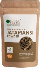 Polvo de Jatamansi 100 % puro y natural para el crecimiento del cabello y la alimentación, 100 g