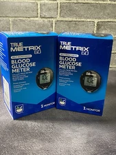 True Metrix 60 Self Monitoring Blood Glucose Meter X 2 Expires 2028