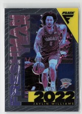 2022-23 Panini Flux #22 Jaylin Williams Freshman Year