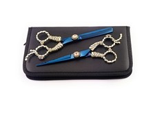 Premium Hairdressing Scissors Set   Professional Barber Cutting  Thinning Shear