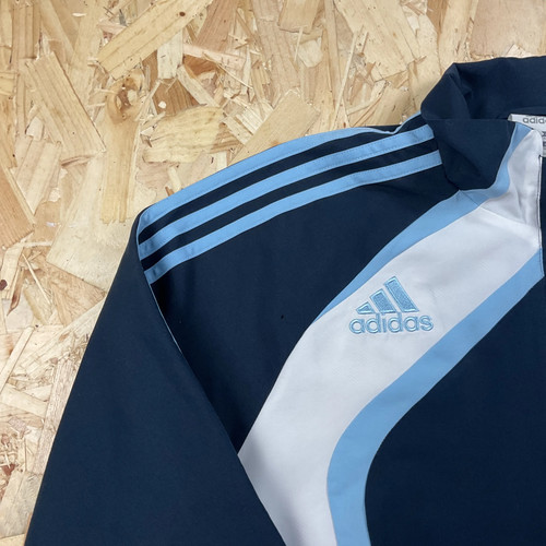Giacca da pista vintage 2009 2010 Real Madrid Adidas calcio allenamento trapano top S - Foto 6 di 7
