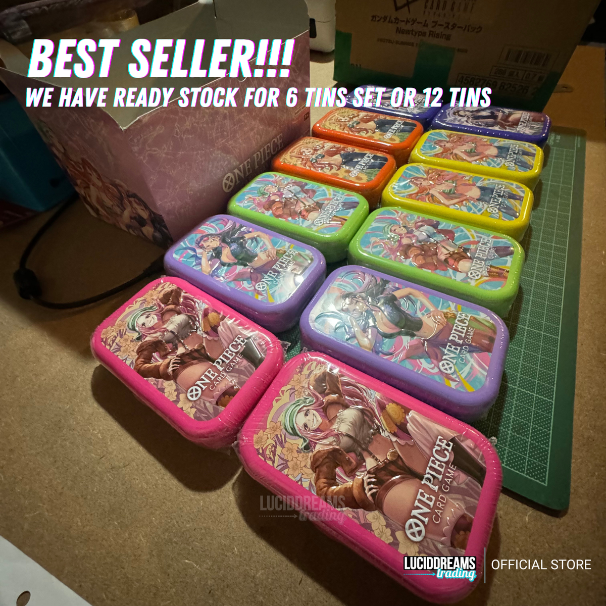One Piece Card Game Mini-tin Pack Set Vol.2 Japanese Limited Set