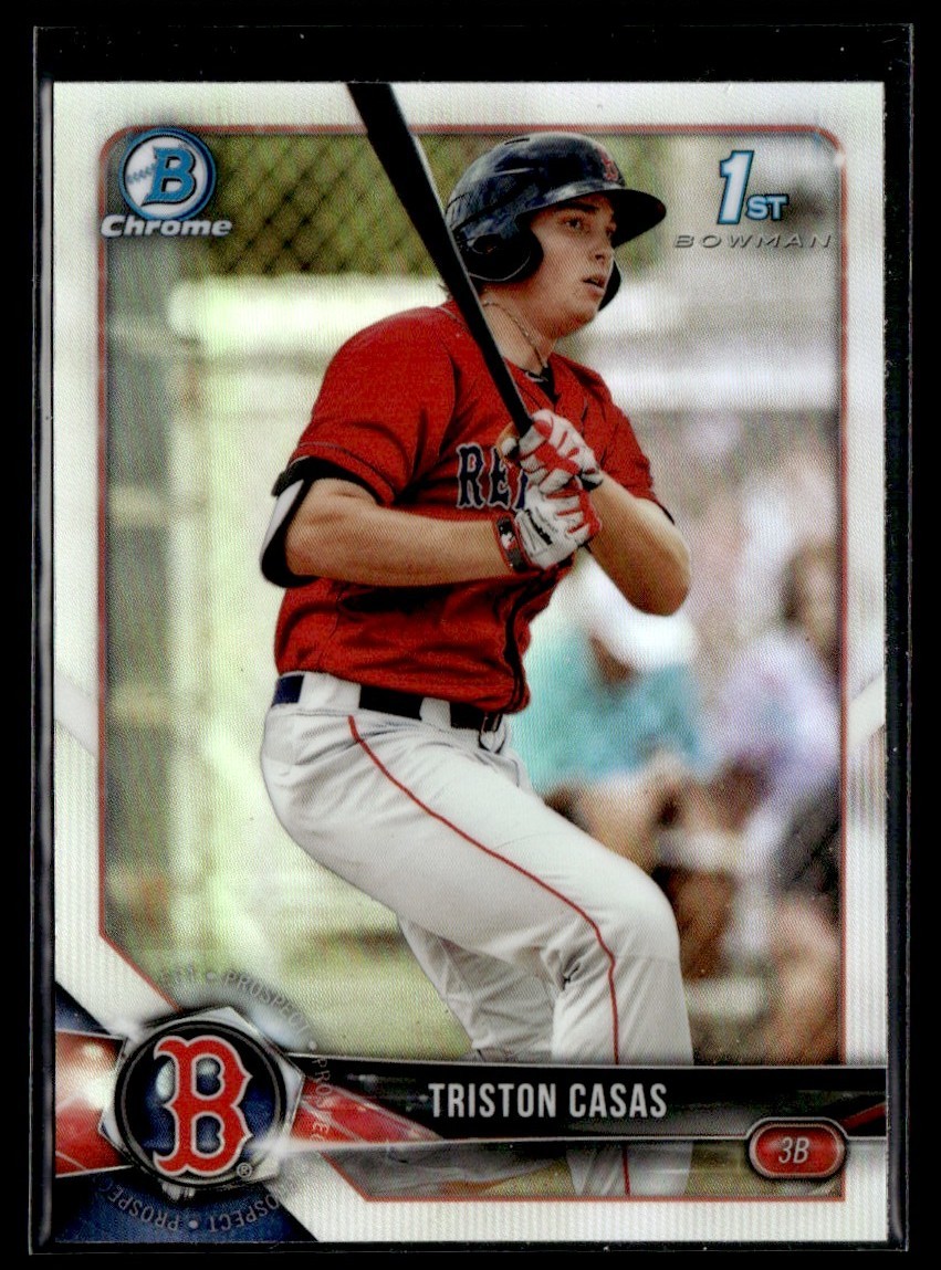 2018 Bowman Draft Chrome Refractor Triston Casas #BDC-171