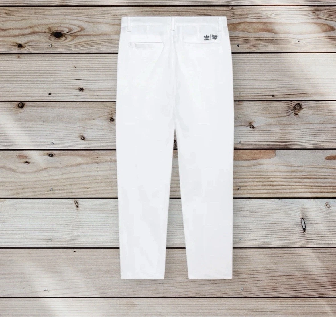 Adidas x Bogey Boys Chino Golf Trousers White IB2941 Macklemore 32 34 38 W 32 L