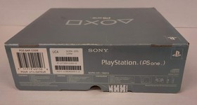 Empty Console Box for Sony PlayStation PSone Slim SCPH-101 Silver Box Variant 