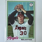 Topps Nolan Ryan California Angels #400 Baseball Card Vintage MLB