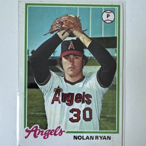 Topps Nolan Ryan California Angels #400 Baseball Card Vintage MLB