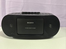 Sony CFD-S50 CD Radio Cassette Boombox For Parts Repair Not Working