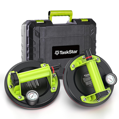 #ad Glass Suction Cups to Lift Large Glass: 8quot; Tile Suction Cup Tool W Pressure Gaug $77.05