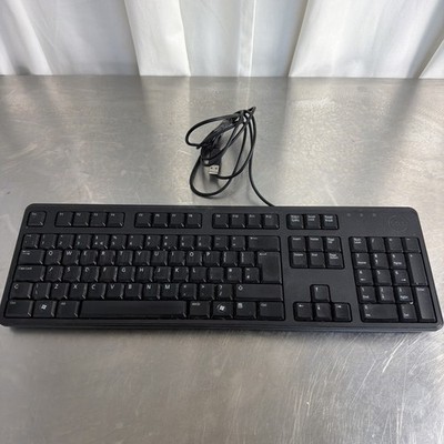 Dell KB212-B Tastatur für PC Computer USB kabelgebunden funktionsfähig QWERTZ KOSTENLOSE LIEFERUNG