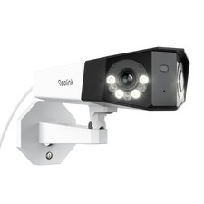 REOLINK Duo 2 PoE 4K Dual-Lens Security 1 Count Pack of 1 , Black, White