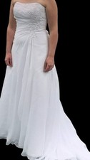 davids bridal wedding dress size 4