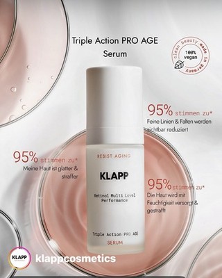 Klapp Cosmetics  Triple Action Pro Age Serum 30 ml