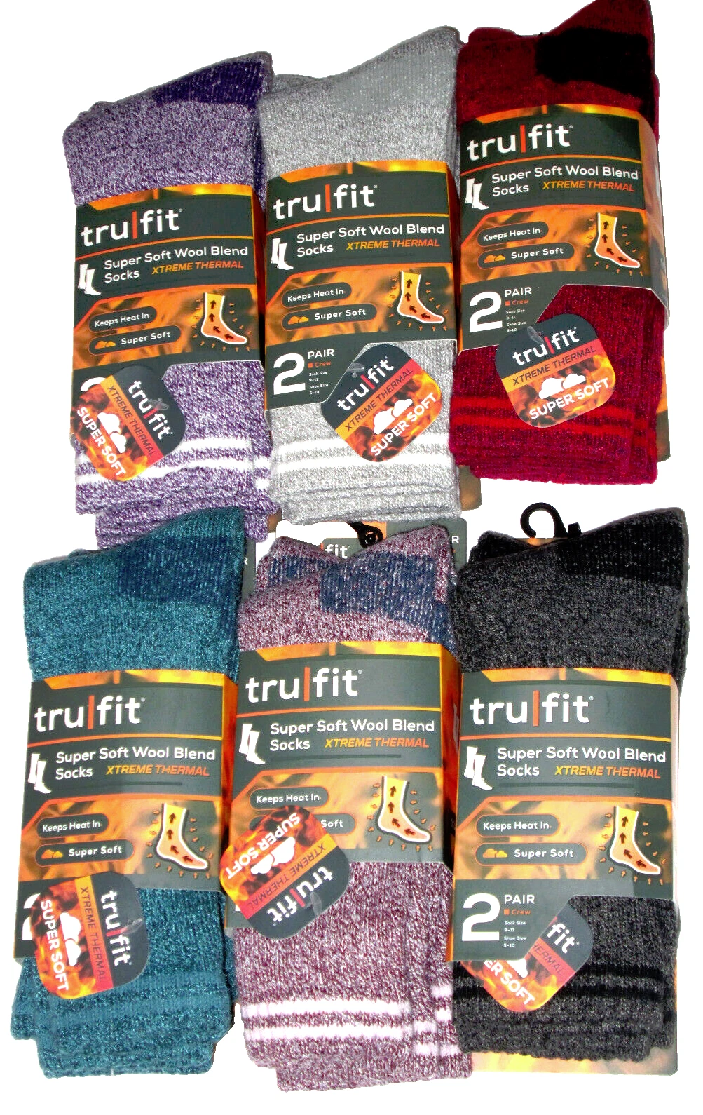 12 Pairs Womens Merino Wool Socks Super Soft Extreme Thermal Warmth