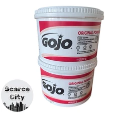 2X Gojo Original Formula Hand Cleaner Remove Grease Tar & Oil  1109 (14 Oz Ea)