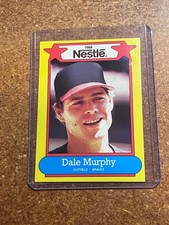 1988 MSA Nestle Baseball # 2 Dale Murphy
