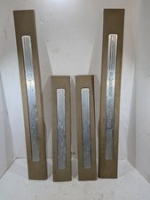 15848365 07-14 Chevy Suburban Door Sill Scuff Plate Set Front Rear LH RH Beige