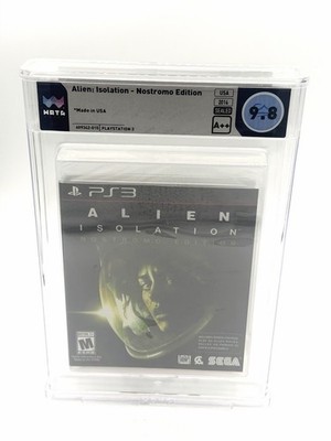 GRADED-Alien Isolation Nostromo Edition PS3 WATA 9.8 A++ Sealed USA Y-Fold