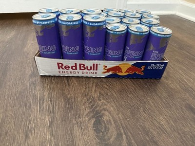 Red Bull Spring Edition Grapefruit and Blossom Sugar Free  8 & 12 OZ  (19 cans)