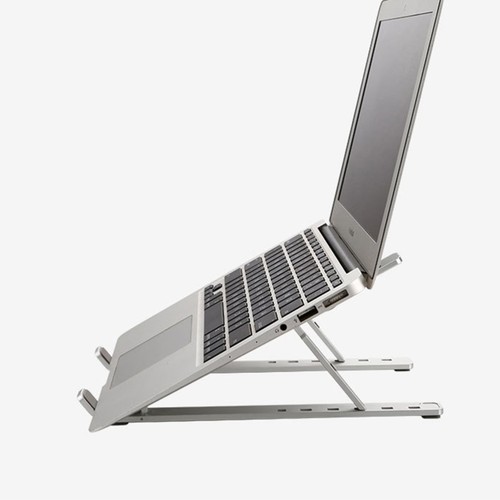 Portable Laptop Computer Stand Height-adjustable Notebook PC Holder Aluminum - 第 7/11 張圖片